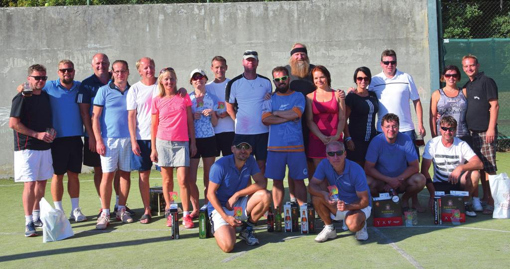 Tenisový turnaj ve čtyřhře V neděli 16.9.2018 se od 9.00 hod. uskutečnil na víceúčelovém sportovišti (na dvou kurtech) tenisový turnaj ve čtyřhře.