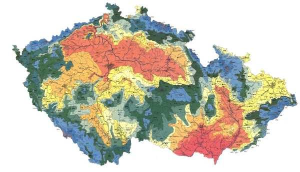 Zjišťovací řízení FIDES AGRO zemědělská výroba, a.s. Klimatické regiony ČR (dle Quitt, 1971) Kvalita ovzduší: Obr.č.
