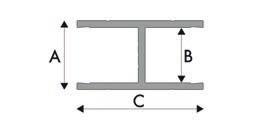 cm B 54/200 125,0 20 x 20 x 1 200 cm B