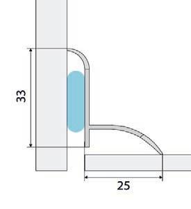 Profily OBKLADOVÉ / z PVC PVC Lišta vnější uzavřená - PT-PROFIL Kód Kč/ks Délka cm Výška H (mm) PT 7/250 bílá 28,0 250 7 PT 7/250 barevná 31,0 250 7 PT 8,5/250 bílá