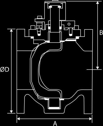 a výše) Bez azbestu Nosiče (do DN500) Nerez (stále promazávané) Nosiče (DN600 a výše) Bronz (permanentně lubrikován) Podložky PTFE Uzávěr Litina, BS 2789 Gr 500/7, ASTM A536, DIN1693 GGG-40 Elastomer