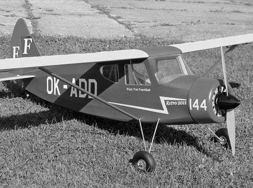 152 Šárka 153 Retro 2011 154 Supermarine Spiteful 155 Centaur Rekreační RC model lodě připomínající vltavské