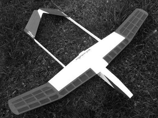 RC elektrolet podle futuristické myšlenky NASA, podle které by v řídké atmosféře planety Mars
