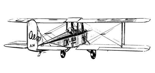 102 Sopwith Pup 102s L-13 + L-13J Blaník 103 Xenie 103s Max Maketa britského stíhacího letadla poháněná motorem na CO 2.