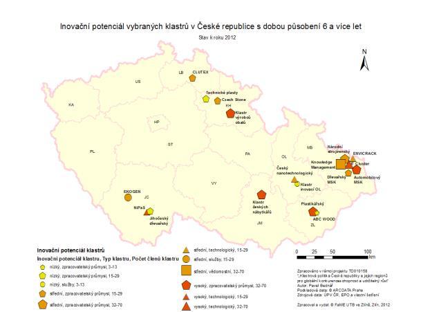 Využití specializované mapy nástroj pro evaluaci inovačního