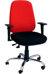 F R I E M D FRIEMD BZJ 300 synchro/asynchro Popis produktu Kancelářská zátěžové ergonomická otočná židle, široký a tvarovaný sedák umožňuje velmi pohodlné sezení.