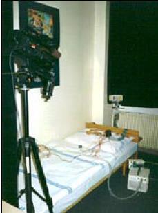Polysomnografie pacient v tmavé zvukotěsné místnosti počet kanálů: 12 až 16 (epilepsie více svodů EEG) doba záznamu: