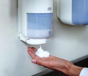 Toalety a umývárny Tork systémy mýdla Naše řada mýdel a výrobků péče o