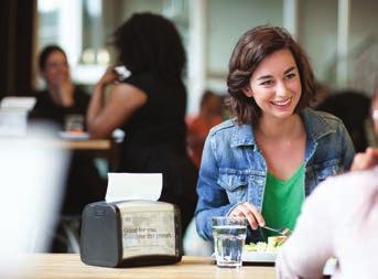 Možnost reklamy díky okénku AD-a-Glance Samoobslužné restaurace, kterým záleží na image a vzhledu Skvělé řešení všude tam, kde chcete zdůraznit, že pěkný design