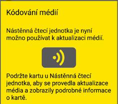 Přidání karet, přívěsků na klíče a kombinovaných klíčů pomocí iphonu kódování médií Speciální oprávnění Režimu údržby aktivujete