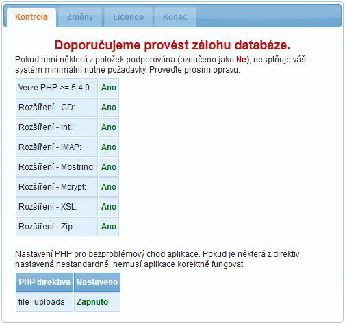 HelpDesk 11 6. Aktualizace aplikace HelpDesk Před jakoukoliv aktualizací si zálohujte databázi, popřípadě i adresář s HelpDeskem!
