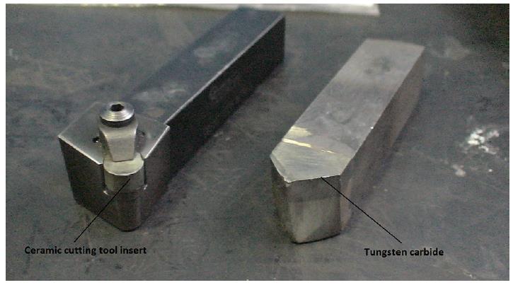 Dalším ze zmíněných publikací je článek s názvem Machinability of Stellite-6 Coatings with Ceramic Inserts and Tungsten Carbide Tools [4].