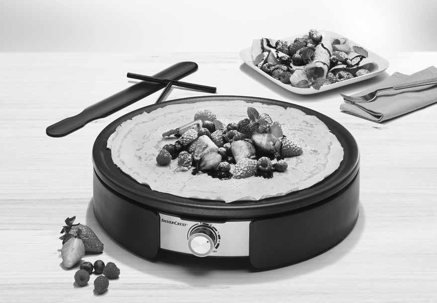 CRÊPE MAKER CRÊPE-SÜTŐ Használati utasítás PŘÍSTROJ NA PALAČINKY Návod k obsluze