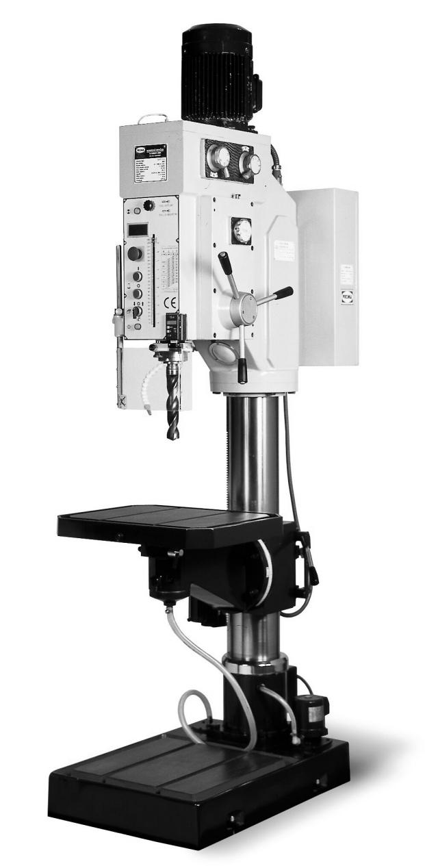 NÁVOD K OBSLUZE STROJNÍ VRTAČKA S AUTOPOSUVEM B-850FP/400 V 00-05