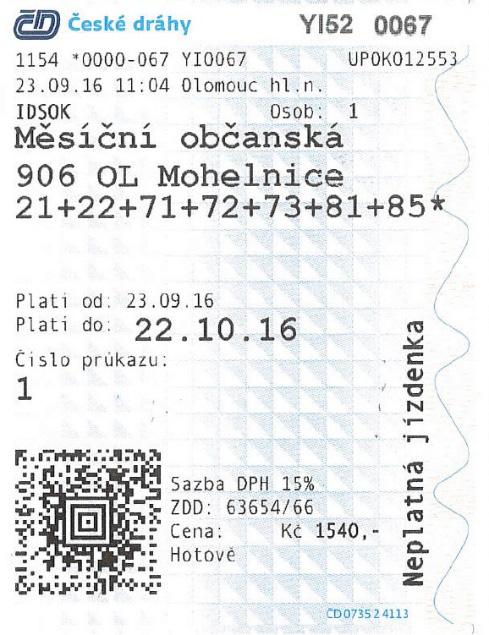 Jízdenku KOMBI ZÓNA je možné zakoupit pro kategorii: občanské jízdné, zlevněné jízdné, senior 65+, žákovské jízdné do 15 let, žákovské jízdné 15 26 let.