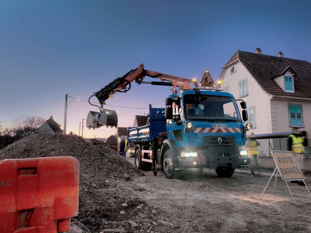 NÁKLADNÍ VOZIDLO VÁS NIKDY NEZKLAME Renault Trucks vám pomůže plnit závazky a očekávání vašich klientů, je vám vždy nablízku.
