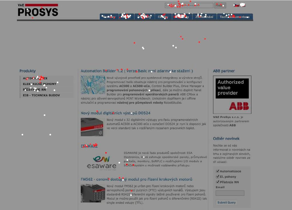 UTB ve Zlíně, Fakulta multimediálních komunikací 42 6 WEBOVÁ ANALYTIKA POMOCÍ CRAZY EGG Nástroj CrazyEgg je doplňkovým nástrojem ke Google Analytics.