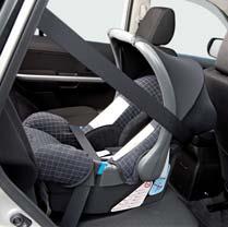 Dětská sedačka nesmí být použita na předním sedadle spolujezdce, pokud je sedadlo vybaveno předním airbagem, nebo je nutné přední airbag spolujezdce vypnout podle příručky pro použití vozidla. s. Dětská sedačka ISOFIX DuoPlus Dětská sedačka skupiny 1 pro děti s hmotností od 9 do 18 kg nebo ve věku od 8 měsíců do 3,5 roku.