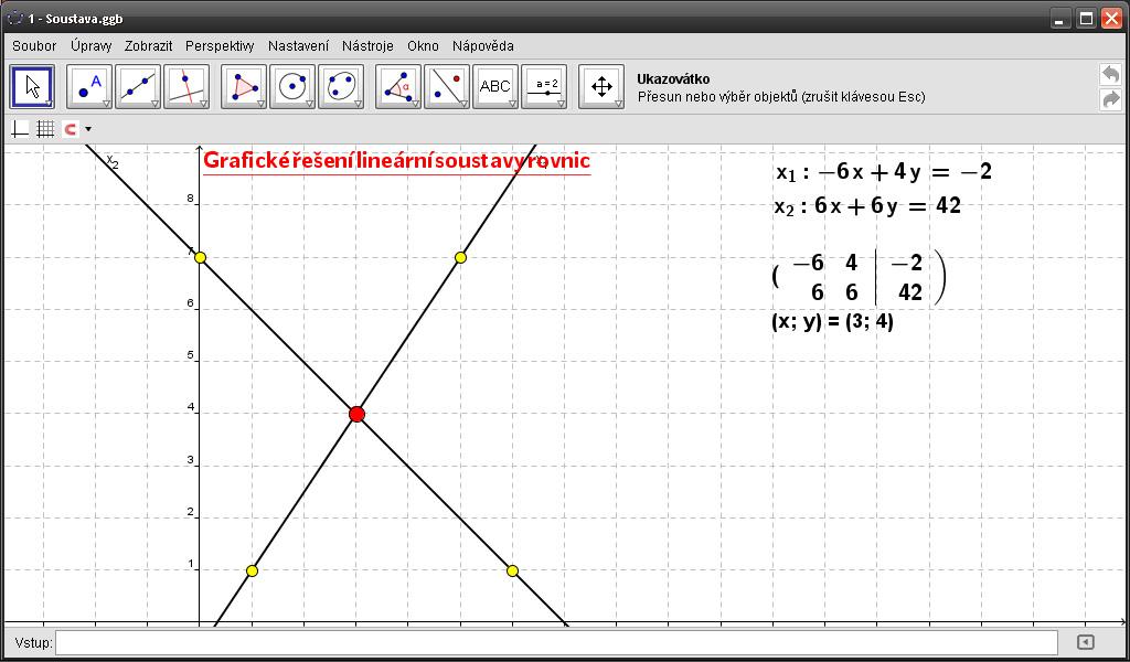 Obr. 1 Soustava