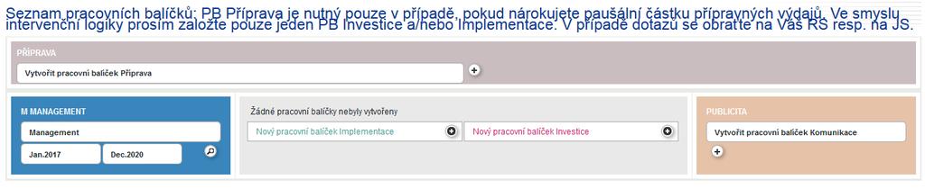 PB Příprava je nutné vytvořit v případě, že chcete uplatnit paušální částku přípravných nákladů.