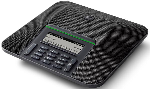 Nové a změněné informace pro firmware verze 12.1(1) Funkce telefonu Telefon má citlivé mikrofony s 360stupňovým pokrytím.