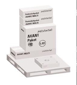 6 AVANT PRIMO Komínový systém v 25 Obsah SADY AVANT : SADA AVANT 2405xx00 (A SADA) 2025 (GFF) Základní souprava AVANT 007xx00 (ASOU) V SADĚ AVANT naleznete následující soupravy s příslušnými