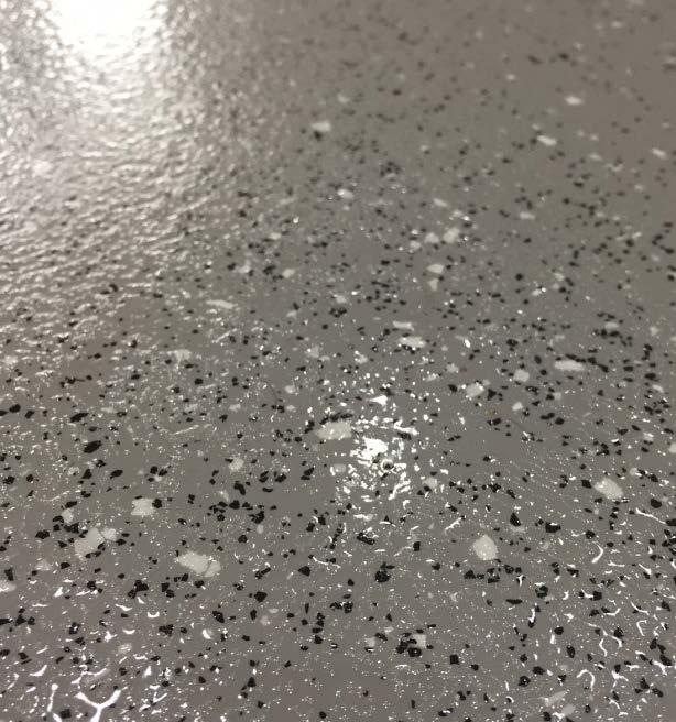 (strojně hlazený beton, stropní deska...) - ideální povrchová úprava do jídelen, chodeb, obchodů, šaten, WC, kancelářských prostor, showroomů, autosalonů apod.