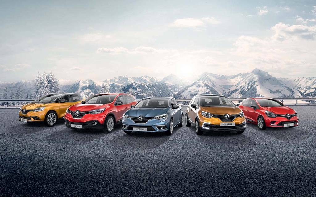 Modelová řada Renault Limitovaná série Winter Edition Zvýhodnění až 80 000 Kč