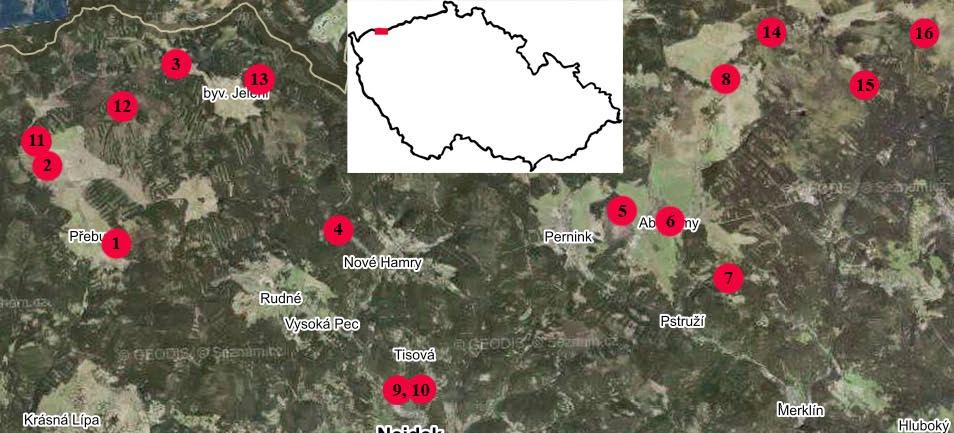 Západočeské entomologické listy (2016), 7: 37 40 ISSN 1804-3062 Stružilky (Diptera: Anisopodidae) jižní části Krušných hor Libor Dvořák Městské muzeum Mariánské Lázně, Goethovo náměstí 11, CZ-353 01