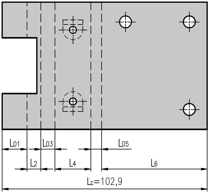 2 vztahu 3.2 a součinitel posunutí neutrální osy se určí dle tab. 3. Tímto výpočtem získáme rozměr rozvinutého tvaru, který bude následně použit pro optimální orientaci součástky na pásu plechu či svitku s největším využitím materiálu.
