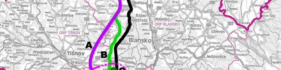 E. IDENTIFIKACE PROBLÉMŮ A STŘETŮ V ÚZEMÍ VYVOLANÝCH NAVRŽENÝM ŘEŠENÍM 11 / 2017