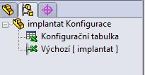 V feature manageru se vám objeví ve stromě nová konfigurační tabulka a k ní přiřazená