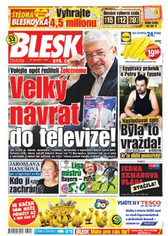 Blesk Aha! Deník Blesk je nejprodávanější a nejčtenější celostátní titul v České republice.