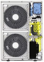 DŮLEŽITÉ FUNKCE THERMA V SNADNÁ INSTALACE A SERVIS Koncepce vše v jednom LG dodává kompletní monoblok se čtyřmi