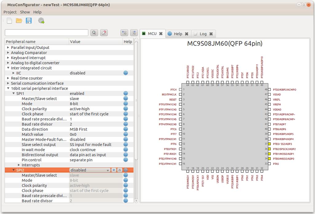 Obrázek 4.5: Výsledná implementace grafického rozhraní v Qt pod Gnome 2.32.