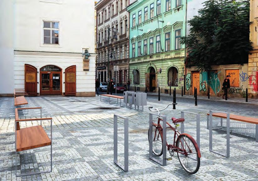 Adamec, Foltýnek autoři Ing. arch. Karel Adamec Ing. arch. Jan Foltýnek anotace návrhu Městský mobiliář by měl plnit svou užitnou funkci a zbytečně na sebe nestrhávat pozornost.