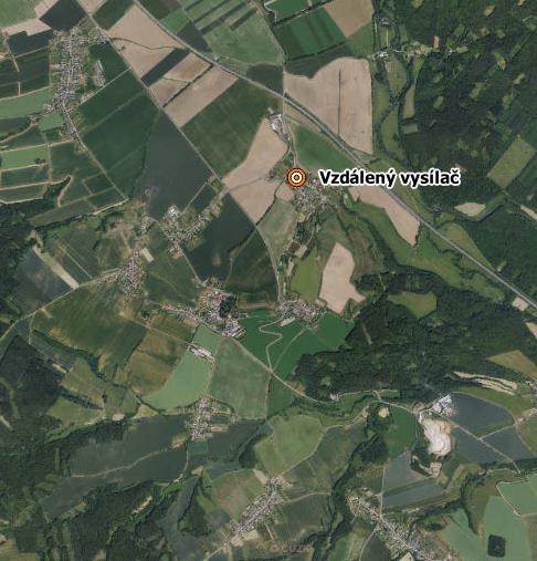 Vzdálený vysílač č.
