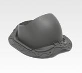 falcovanou krytinu 2208,- 2671,70 Plast balení obsahuje (větrací tašku, těsnící manžetu, těsnící tmel, šrouby, šablonu, spony) Barvy: CICE, TMCE, HNED, CERN, TMSE ANT Prostup pro anténu průměr 12-90