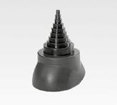 OKI a ANT pro ploché krytiny 1430,- 1730,30 Plast balení obsahuje (přechodový prvek, těsnící manžetu, těsnící tmel, šrouby, šablonu, spony) Barvy: CICE, TMCE, HNED, CERN, TMSE FPC Flexi přípojka OKI
