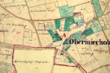Historická obec Horní Měcholupy V roce 1654 jsou ve vsi Horní Měcholupy doložena čtyři jména místních obyvatel, k roku 1660 je to již 9 majitelů usedlostí a dva chalupníci.