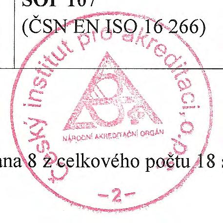 půd minerálního dusíku dopočtem III) rozložitelné odpady. z naměřených hodnot 66 Stanovení tuku gravimetricky SOP66 Krmiva. Biologicky (Nařízení komise (ES) č.