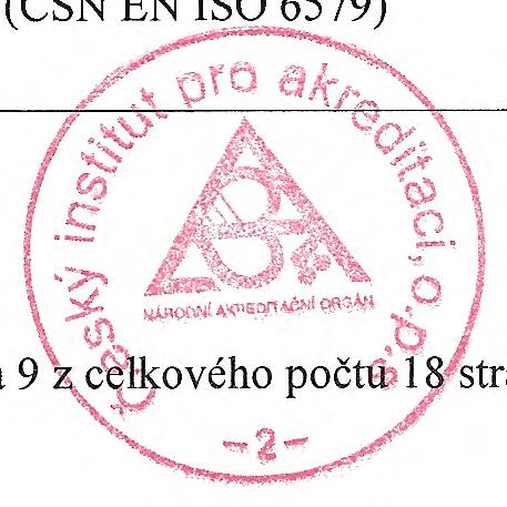 koagulázopozitivních (ČSN EN ISO 6888-1; stafylokoků metodou ČSN EN ISO 6888-2) membránových filtrů 109 Stanovení počtu Escherichia SOP 109 Potraviny.