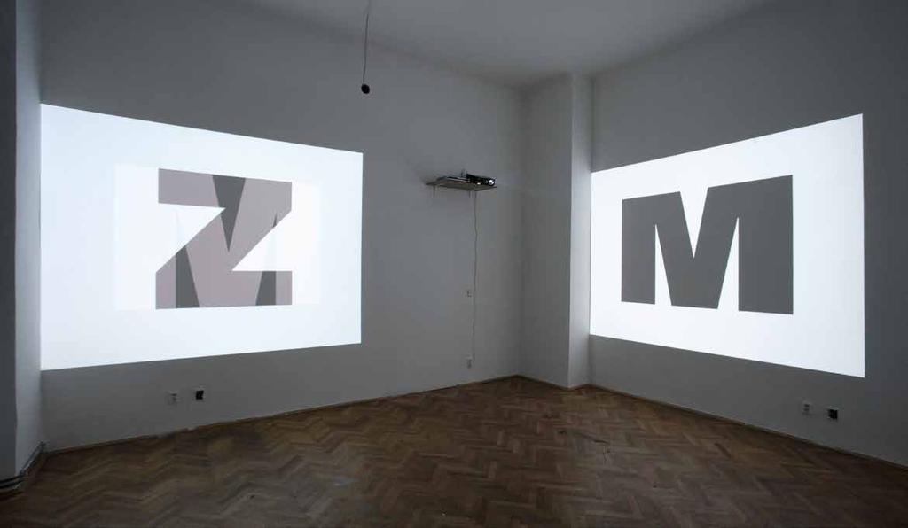 2007, Praha, Galerie etc, Cena Jinřicha Chalupeckého Finále 2007 JE TO TAK, 2007, videoinstalace, 3 DVD (videoprojekce), celková délka 40 minut, 380 ks placek Všechny texty použité v těchto třech