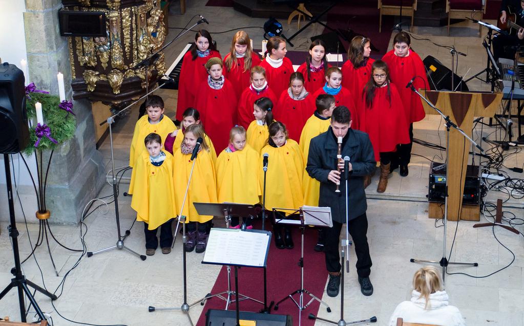 prosince se konal v našem kostele Adventní koncert, tradičně pořádaný Základní uměleckou školou z Dolního Újezdu.