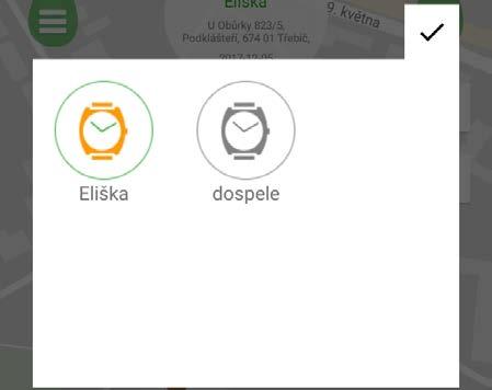 9) Lze měnit osobní data uživatele aplikace účet: přihlašovací jméno do aplikace pohlaví: M = muž, Ž = žena jméno: vaše jméno telefon: vaše tel.