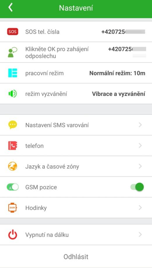 Odposlech Na zadané telefonní číslo hodinky tajně zavolají a vy tak můžete poslouchat, co se zrovna v okolí hodinek děje.