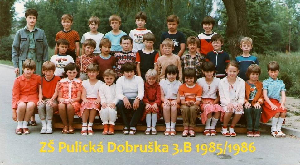 Školní rok 1985/1986 3.