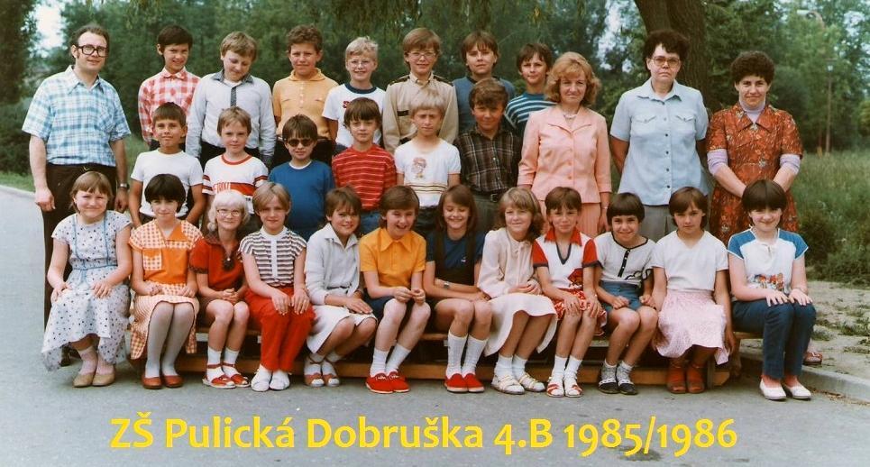Školní rok 1985/1986 4.