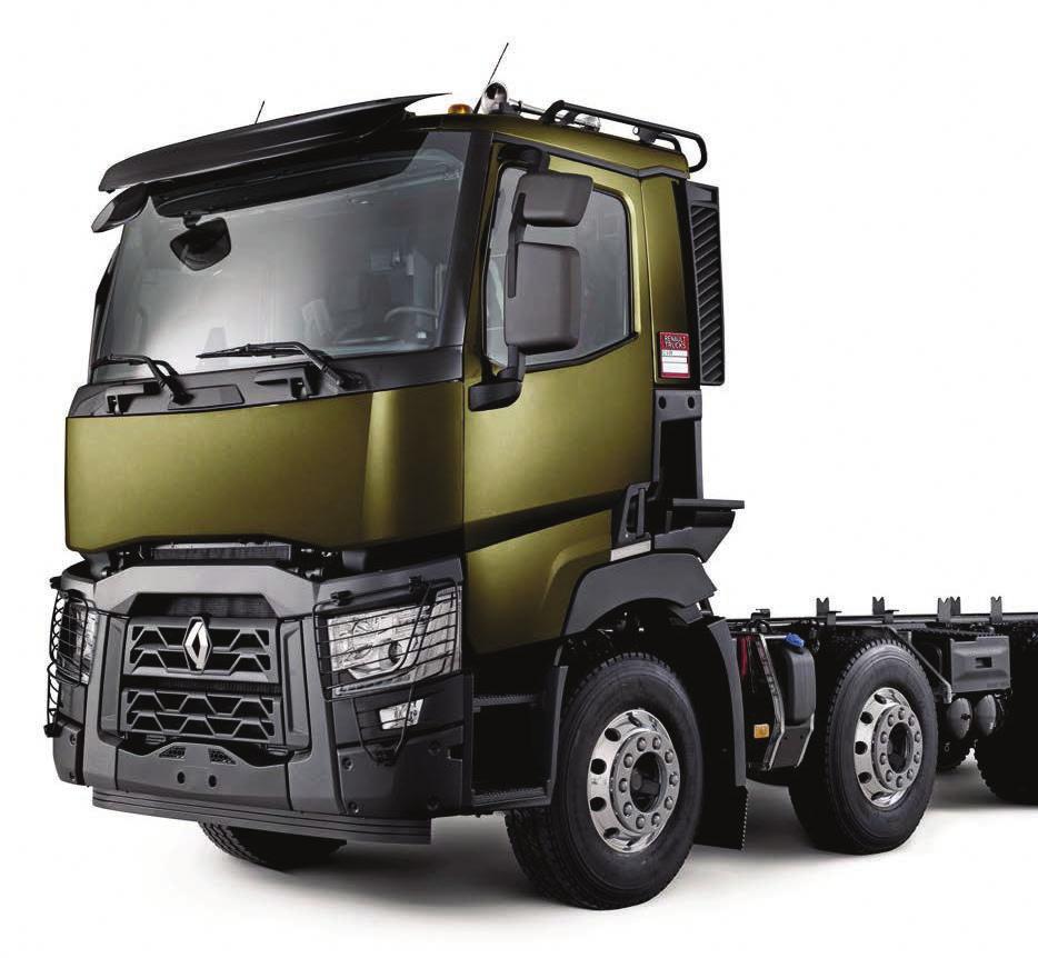 RENAULT TRUCKS_ 26 27 RENAULT TRUCKS_ DOKONALÝ PRACOVNÍ NÁSTROJ Nastupování do kabiny a