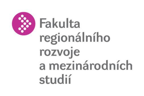 MENDELOVA UNIVERZITA V BRNĚ Fakulta regionálního rozvoje a mezinárodních